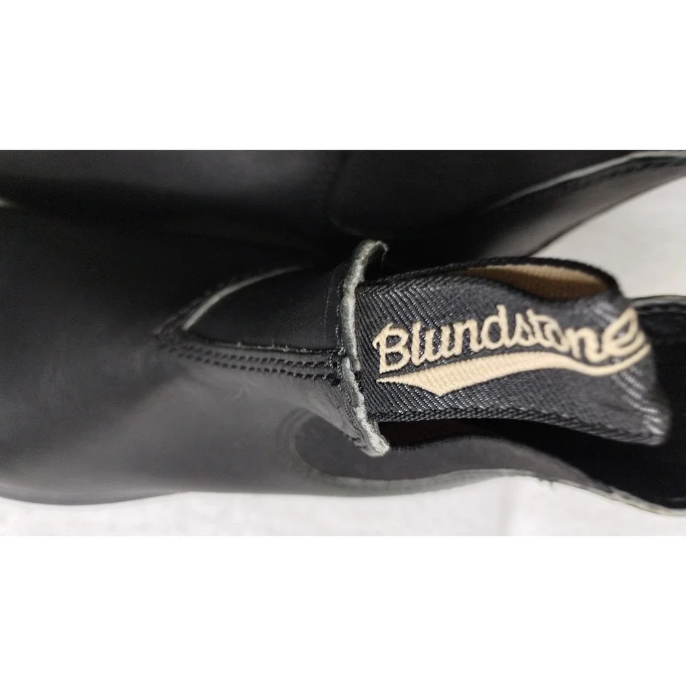 NEW‎ Blundstone 510 Black Leather Chelsea Boots Women's 6.5 AU 3.5 Elastic Side